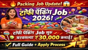 टॉफी पॅकिंगच्या कामातून घरी बसून ₹३०,००० पर्यंत कमवा, संपूर्ण माहिती येथे जाणून घ्या