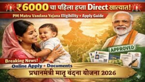 आजच अर्ज करा! 💰 ₹6000 चा पहिला हप्ता लगेच मिळेल! प्रधानमंत्री मातृ वंदना योजना (पायऱ्यांसह)