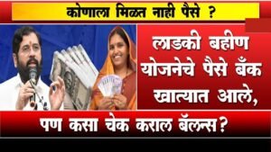 गुड न्यूज! लाडकी बहीण योजनेचे पैसे आले, 'या' पद्धतीने चेक करा.