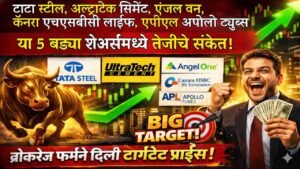 टाटा स्टील ते अल्ट्राटेक… 'या' ५ बड्या कंपन्यांच्या शेअर्समध्ये तेजीचे संकेत; ब्रोकरेज फर्मने दिली टार्गेट प्राईस