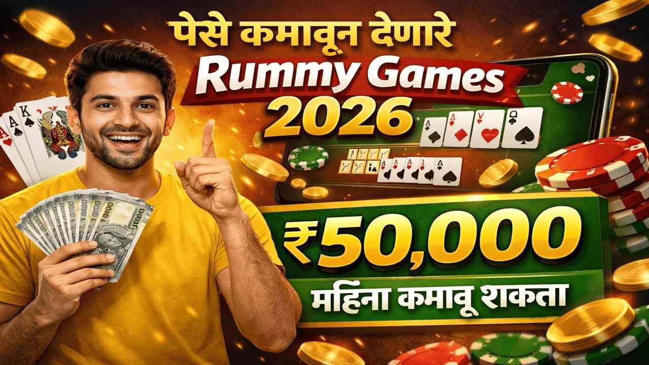 Rummy खेळून ₹50,000 महिना? 😱 Best Online Rummy Real Cash Apps in India