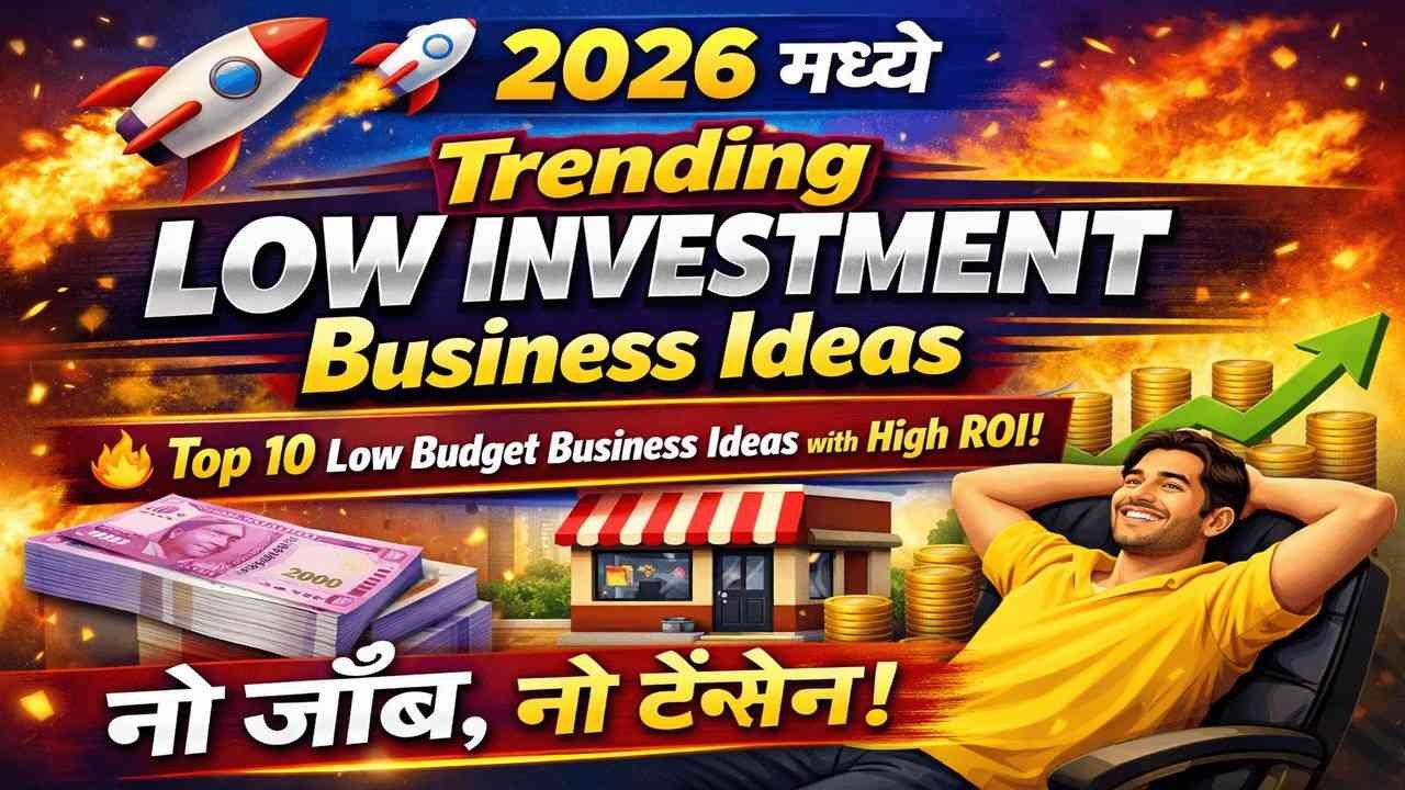 🔥 फक्त ₹5,000 मध्ये सुरू करा हा Business आणि कमवा ₹1 लाख महिना! (Low Investment High Profit Business 2026)