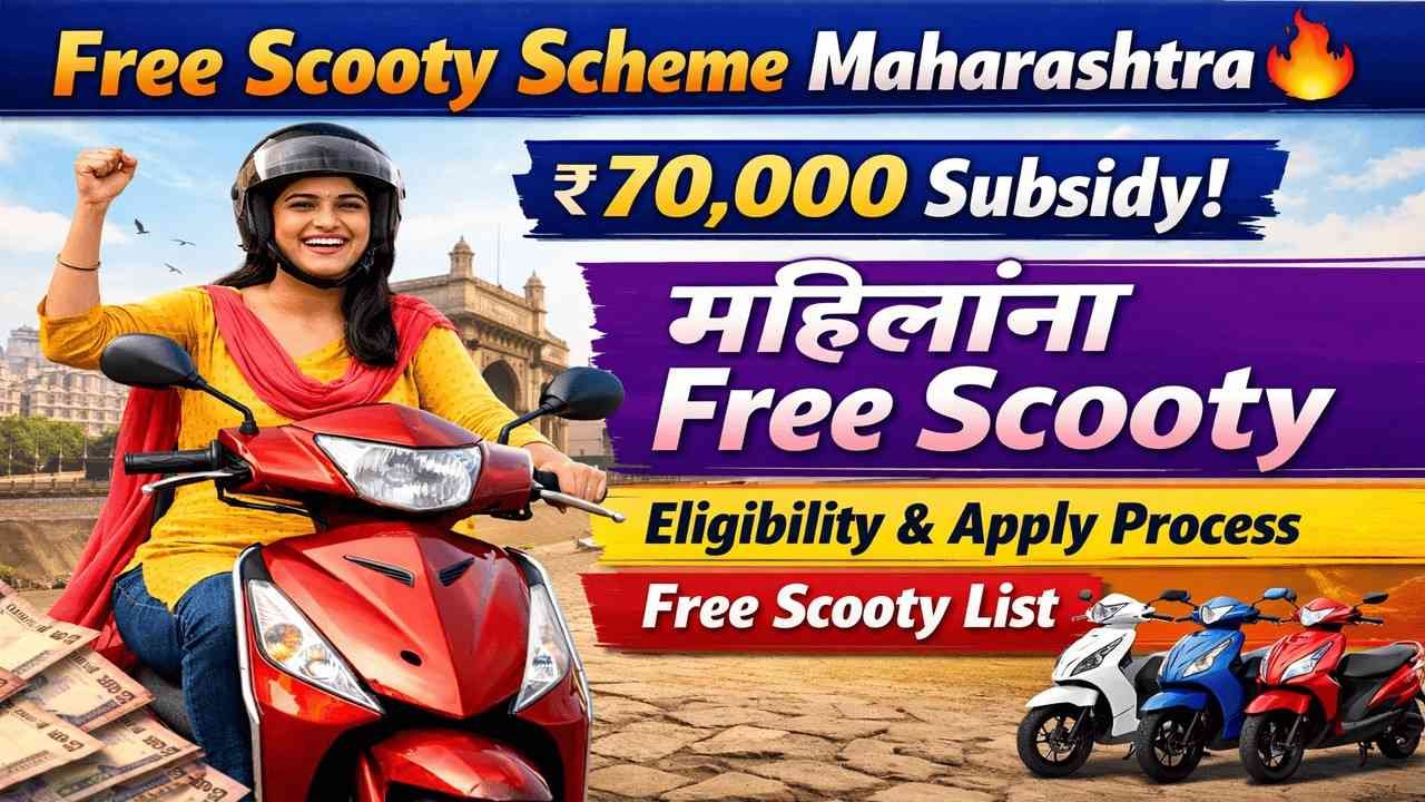 विश्वास बसणार नाही! ₹70,000 ची नवी कोरी स्कूटी मोफत! लाडकी बहीण योजनेच्या लाभार्थ्यांसाठी 'हे' करा!