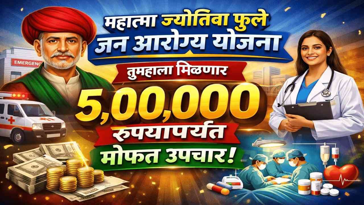महात्मा ज्योतिबा फुले जन आरोग्य योजना : या योजनेअंतर्गत तुम्हाला मिळणार ५,००,००० रुपयापर्यंत मोफत उपचार