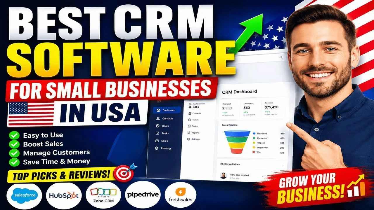 Best CRM Software for Small Businesses in USA